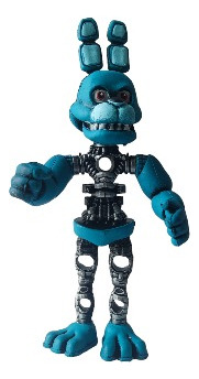 Figura Bonnie Inspirada En Fnaf Semi Articulado