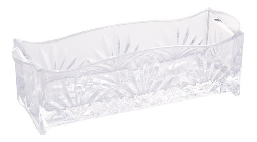 Porta Talheres Linha Dublin De Cristal Transparente - Lyor