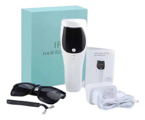 Depilador A Laser Luz Pulsada - Fotodepilador Portátil Cor Branco 110v/220v