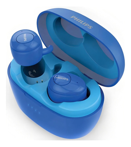 Audifono Philips True Wireless Upbeat Shb2505 Azul Revogames