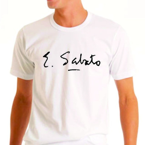 Remera Ernesto Sabato Remera Firma