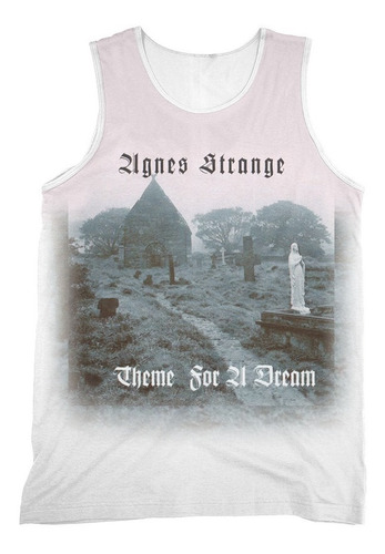 Camiseta Regata Agnes Strange  Theme For A Dream (branca)