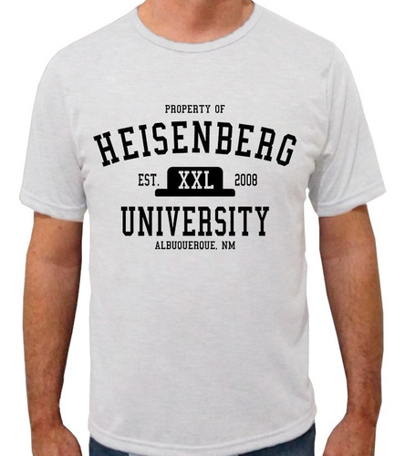 Camiseta Série Camisa Blusa Breaking Bad Heisenberg Série