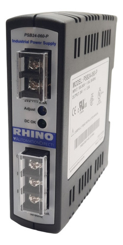 Automation-direct Rhino Psb24-060-p Power Supply, 10 Ccs