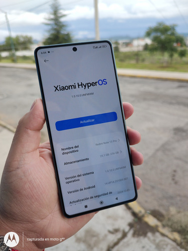 Xiaomi Redmi Note 13 Pro 8 En Ram 256 Interna Dual Sim Azul Claro (Usado)