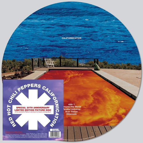Red Hot Chili Peppers Californication Vinilo Doble Pict Disc