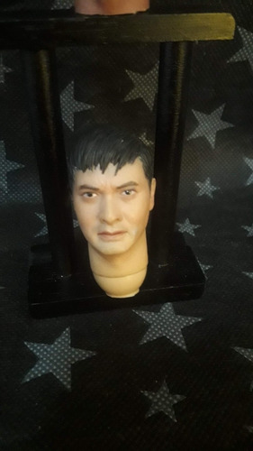 Escala 1/6 Cabeza Chow Yun-fat Original Custom No Hot Toys