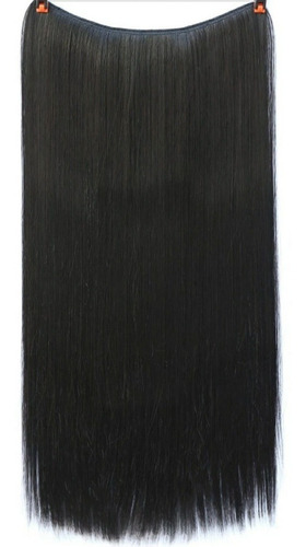 Extensiones De Cabello Negro Con Liga Número 1b