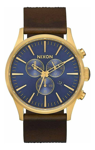 Reloj Nixon Sentry Chrono A4053210 En Stock Original En Caja
