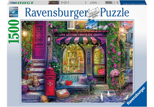 Ravensburger 17136 Love Letters Chocolate Shop 1500 Piezas..