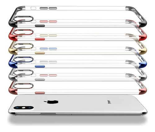 Mica + Funda Ultra Slim Transparente For iPhone