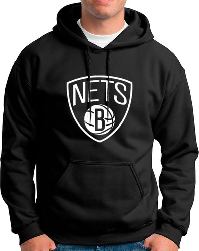 Imagen 1 de 2 de Sudadera Nba Basketball Brooklyn Nets!!