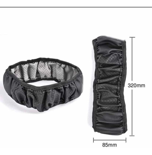 Cubre Volante Negro Ajustable A Forma D