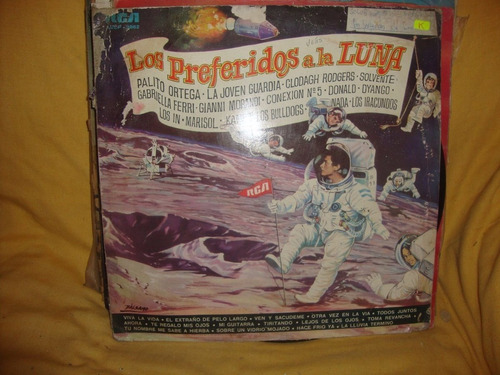 Vinilo Los Preferidos A La Luna Morandi Bulldogs Marisol Cp1