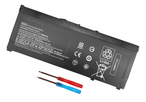 Sr04xl Sr03xl Batería Para Hp Omen 15-ce0xx 15-dc0xx Series