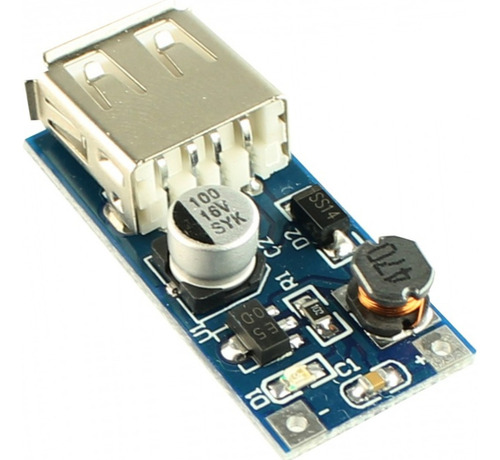 Conversor Usb Dc 5v Step Up 0.9v A 5v 600ma Arduino Power