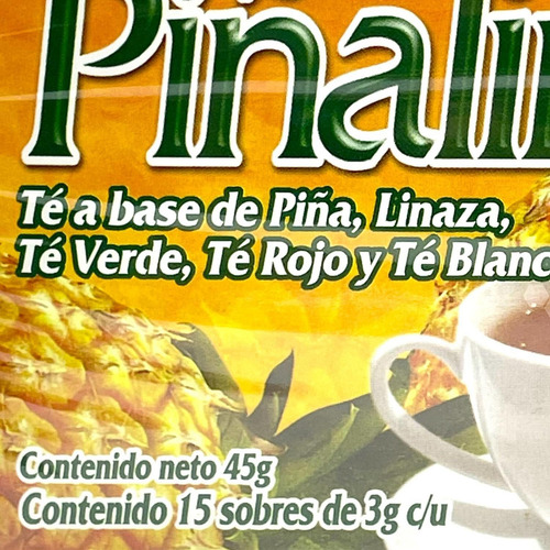 Tè Hierbabuena C/15 Sobres Y Tè Piñalim C/15 Sobres