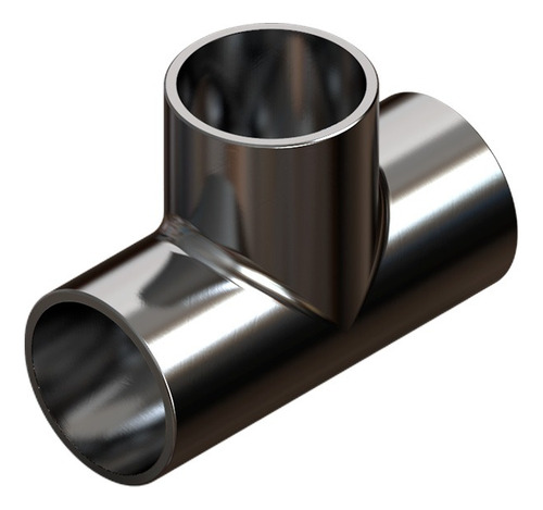 Tee Inox 304 Pipe Od 1.1/2'' X 1,5mm.