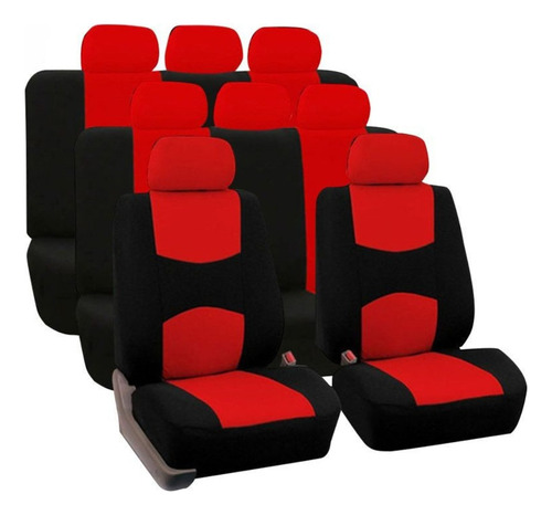 Fundas Cubre Tapiz 3 Corridas Filas Asientos Auto Sub