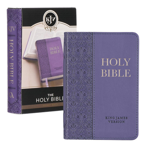 Libro Kjv Holy Bible, Mini Pocket Sizeinglés