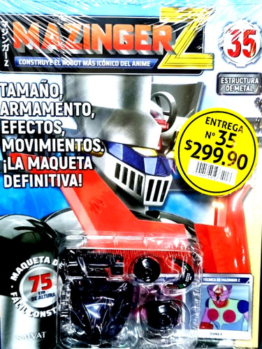 Construye Tu Mazinger Z Editorial Salvat Edición 35