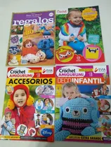 Comprar  4 Revistas Crochet  Amigurumis Evia Arcadia Palermo Envios