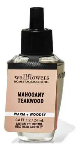 Refil Mahogany Teakwood Wallflowers Bath And Body Works