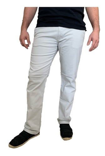 Calça Sarja Slim Fit C\ Lycra Cores Diversas