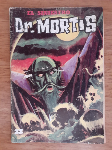 Cómic El Siniestro Dr Mortis Número 63 Editora Zig Zag (Usado)