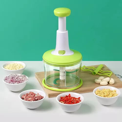 Procesador eléctrico de Alimentos, Picador para Cocina, Trituradora de  Alimentos para Bebés, Carne y Vegetales, Chili, Baoblaze Picadora de ajo  eléctrica