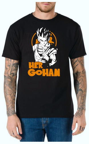 Remera Dragon Ball Z Son Gohan Anime/manga - Full Vinil