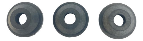 Kit 3 Coxim Apoio Base Filtro Ar Fiat Palio Strada Uno Punto