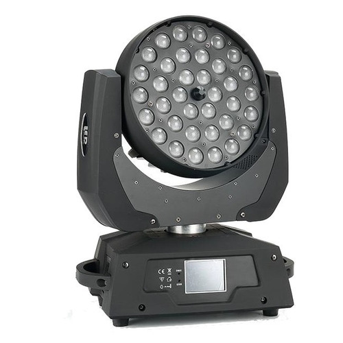 Foco Robotizado Wash Amk Lighting Led Lh-c014d Rgbwa+uv