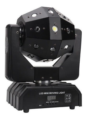 Moving Head Magic Ball Led Rgbw Dmx Com Laser Strobo 2 Em 1