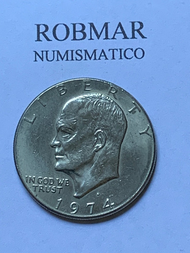 Robmar--usa-1 Dolar De Elsenhower Del Año 1974 D