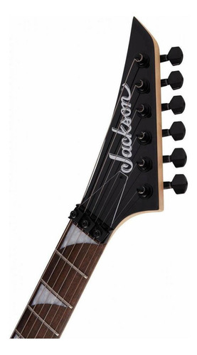 Guitarra elétrica Jackson X Series Dinky DK3XR HSS de choupo 2021 gloss black brilhante com diapasão de laurel