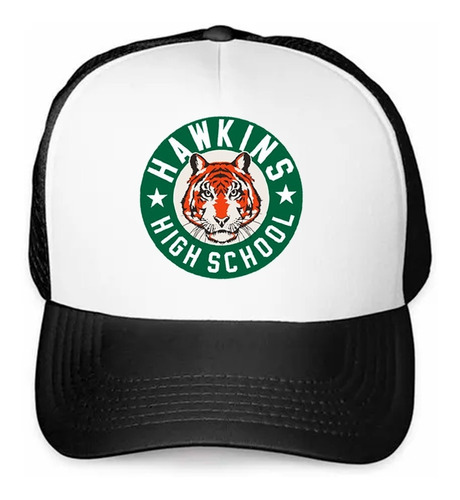 Gorra Jockey Logo Stranger Things Hawkins School 