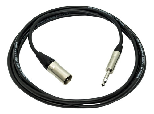 Cable Balanceado Xlr Macho A Plug 6.3 De 3 Mts