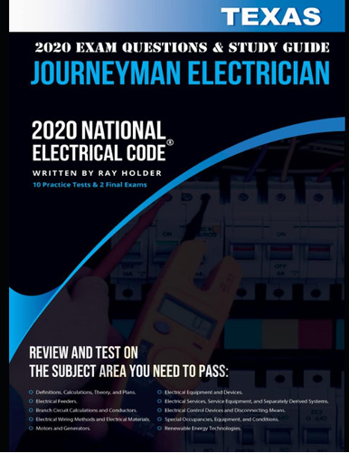 Libro: Texas 2020 Journeyman Electrician Exam Study Guide An