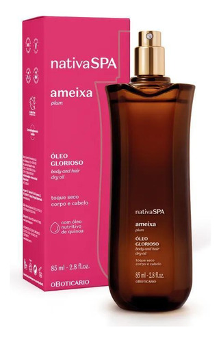 Óleo Multifuncional Glorioso Nativa Spa 85ml Boticario