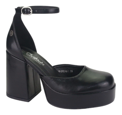Zapato Chalada Mujer Dream-1 Negro Casual