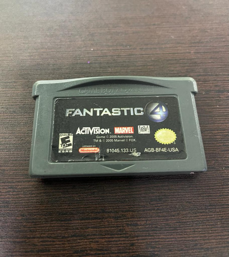 Fantastic 4 Gameboy Advance Gba (Reacondicionado)