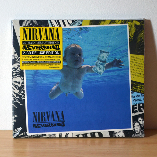 Nirvana - Nevermind 30 Aniversario - 2 Cd Deluxe Disponible