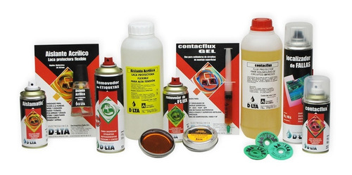 Contactflux - Flux Para Soldaduras De Circuitos En Aerosol 180cc - Delta