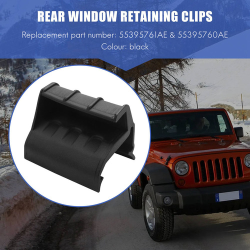 Para Jeep Wrangler Jk De 2007 A 2018, Con Cierre De Ventanil
