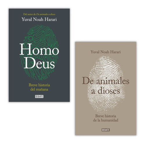 Pack Homo Deus Y De Animales A Dioses - Yuval Noah Harari