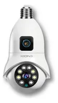 Comprar Cámara De Seguridad Xion XI-CCTV74 Smart Doble Cámara Portalámpara Color Blanco