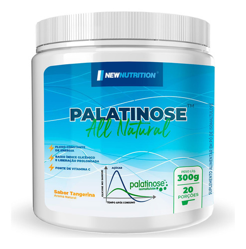 Palatinose All Natural Tangerina 300g Newnutrition