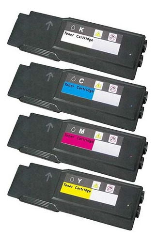 Pack 4 Toner Xerox Wc 6655 106r02755 106r02754 106r02753