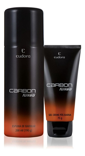 Kit Carbon Turbo Pós-barba + Espuma De Barbear